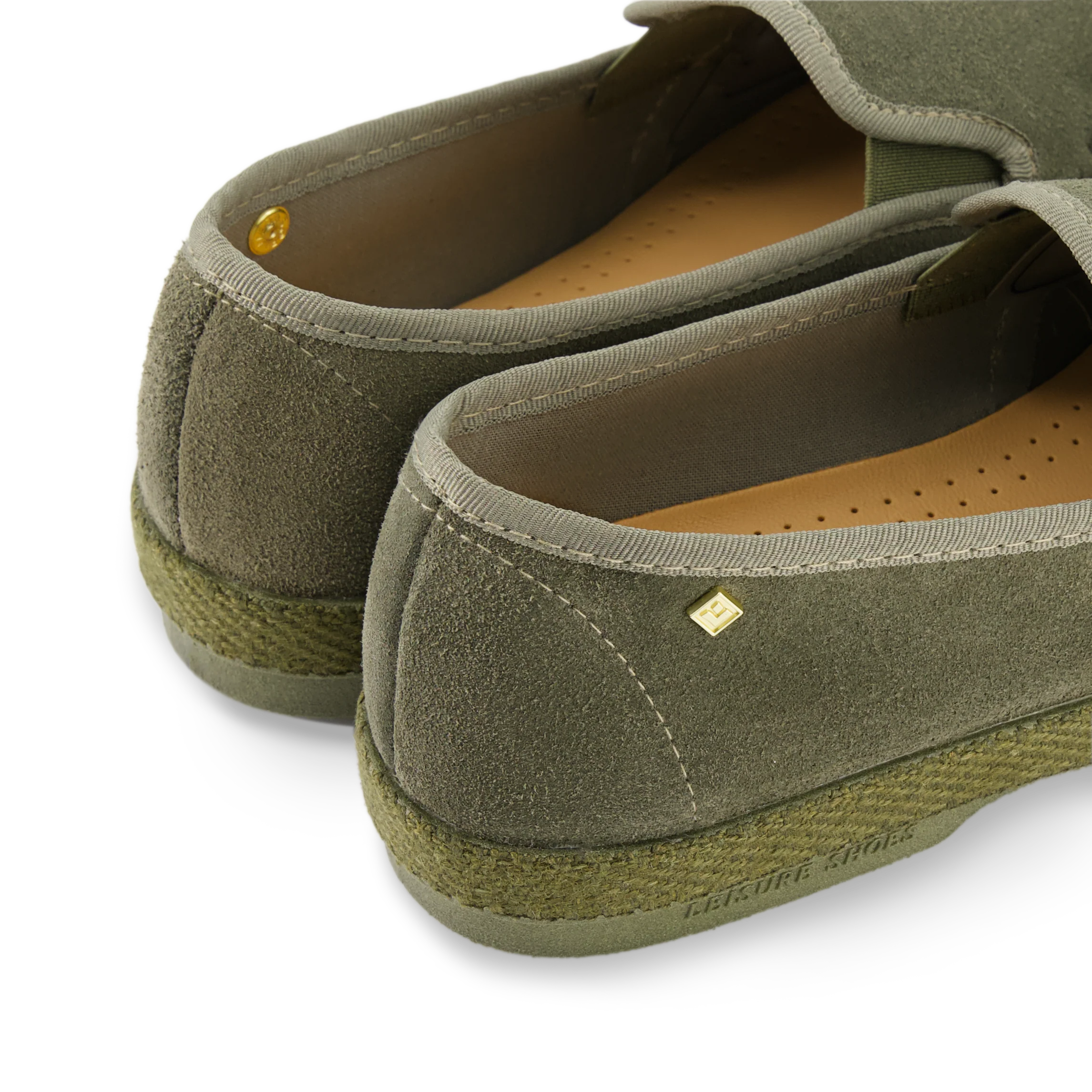 Classic Suede Tressé Kaki - Image 3