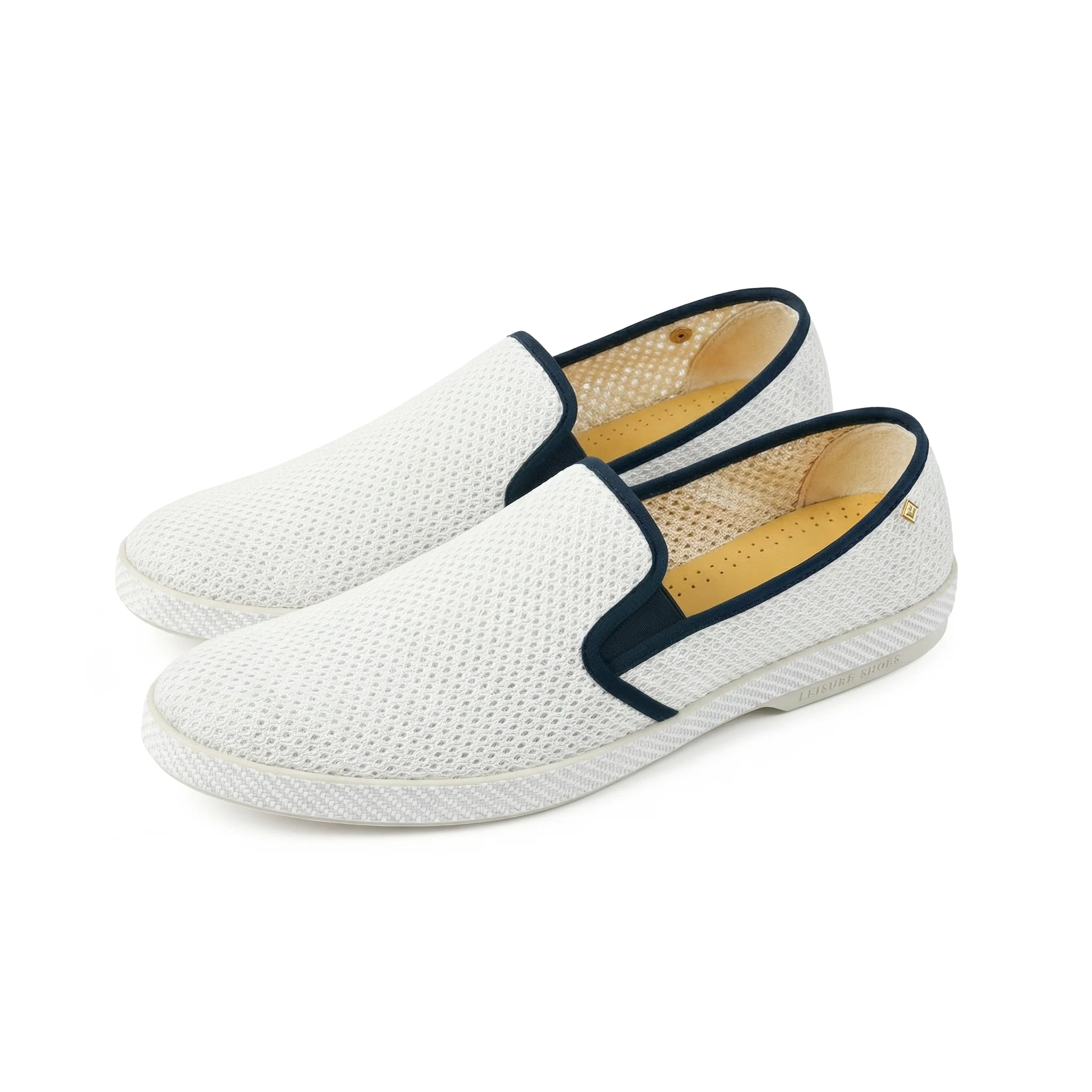 Classic Filet Blanc Biais Marine - Image 3