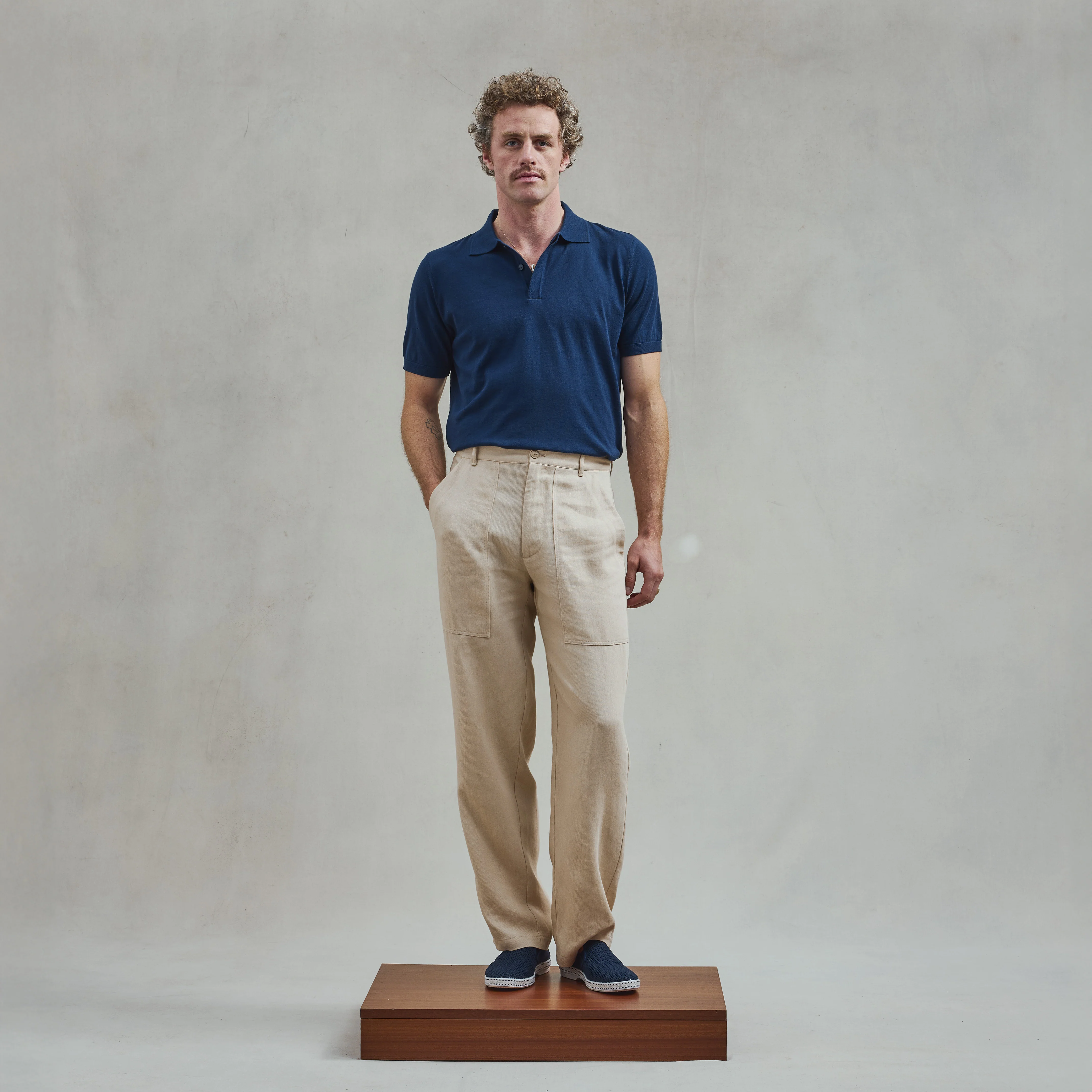 Polo Maille Marine - Image 3