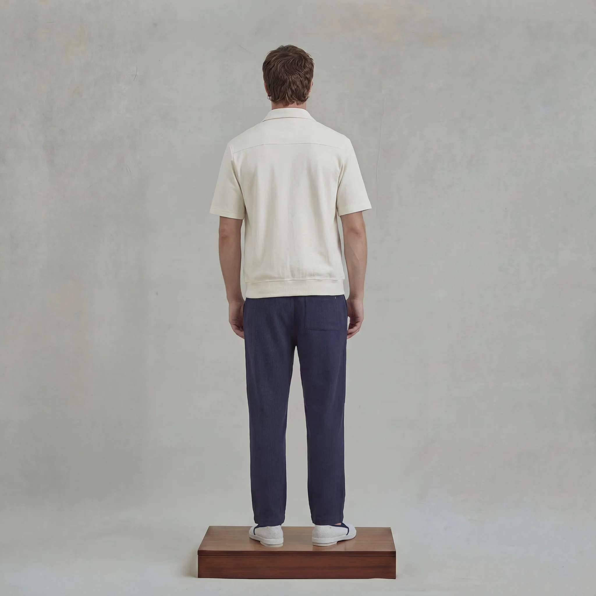 Blouson zippé en éponge - Image 4